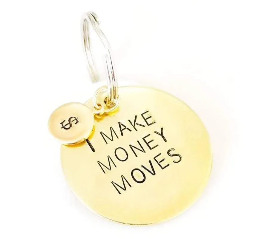 Money Moves Dog Tag