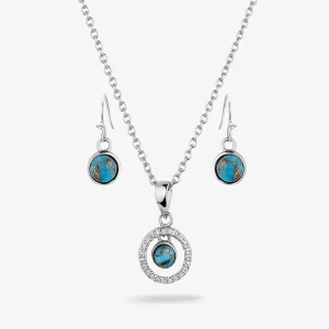 Montana Silversmiths Clear Creek Jewelry Set