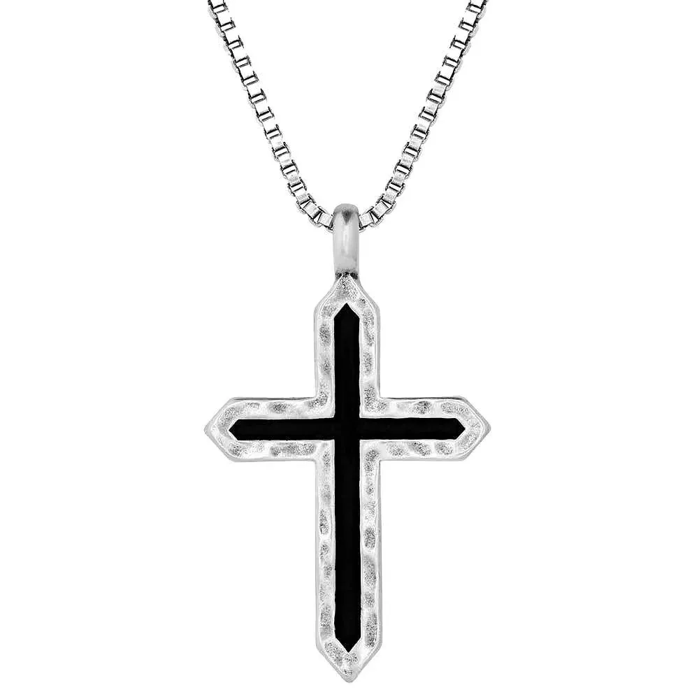 Montana Silversmiths Deep Faith Cross Necklace