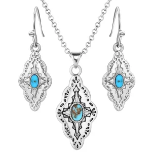 Montana Silversmiths Skies Turquoise Jewelry Set