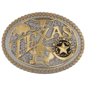 Montana Silversmiths Texas Heritage Attitude Buckle