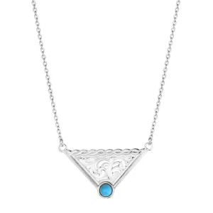 Montana Silversmiths Western Darling Turquoise Necklace