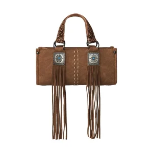 Montana West ern Fringe Concho Brown Mini Bag