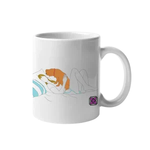 Morning Kiss Mug by Dog Fashion Living