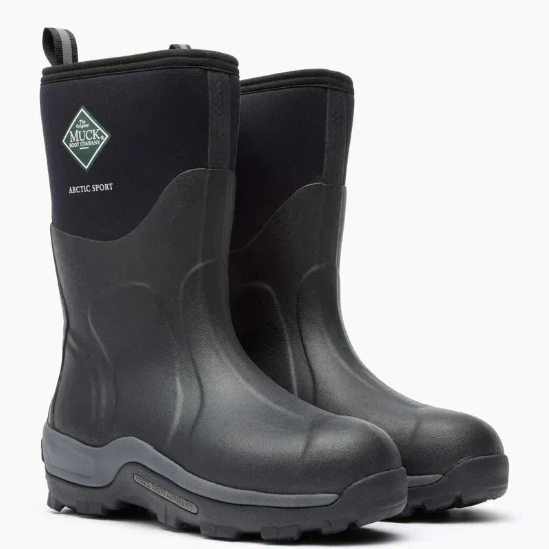 Muck Boot Arctic Sport Mid Boot M5/W6 Black
