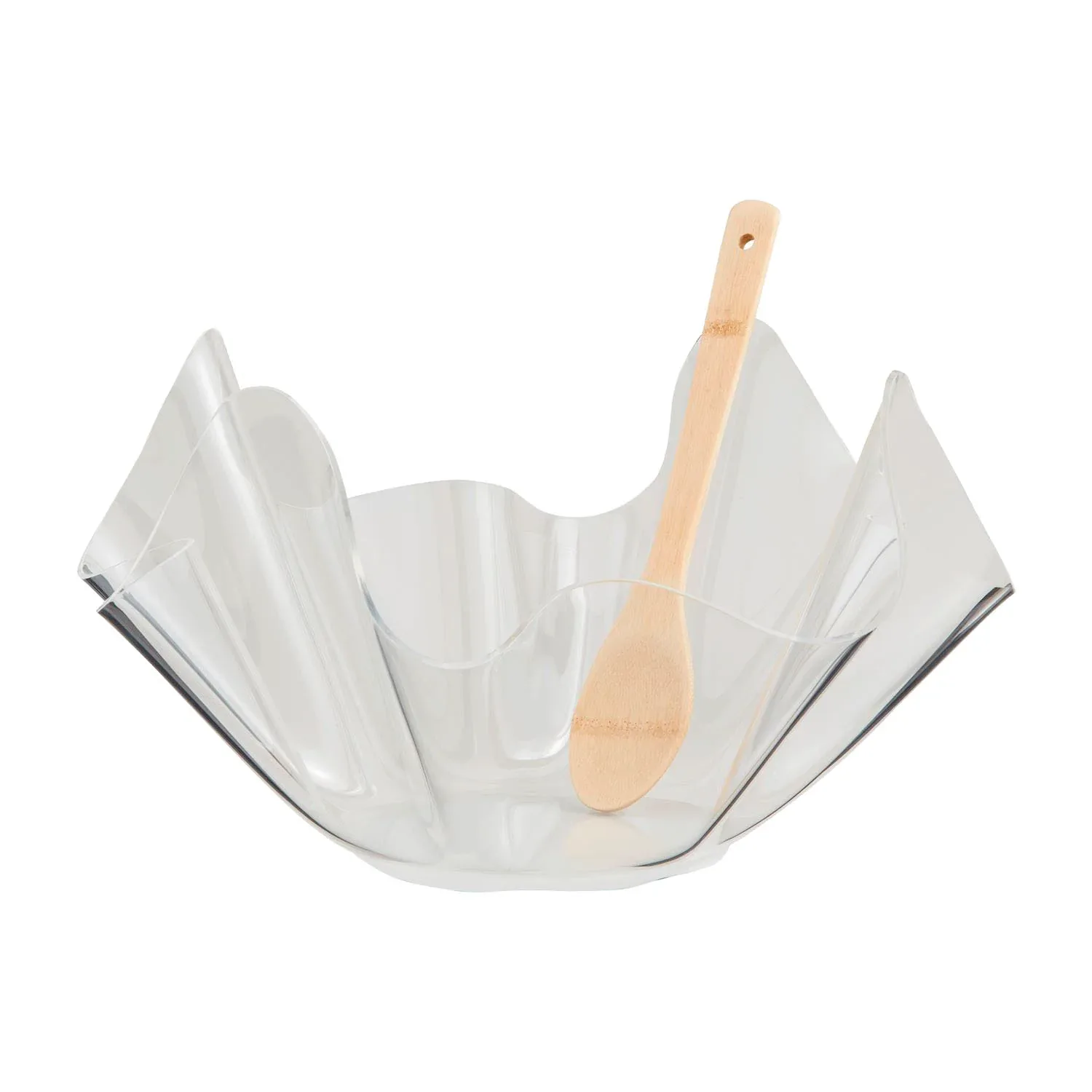 Mud Pie Acrylic Ruffle Bowl Set - Image 2