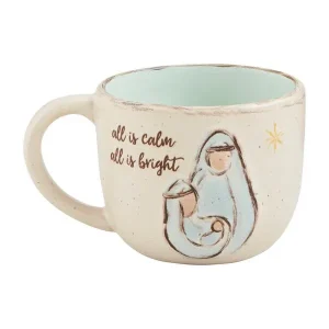Mud Pie All Nativity Church Mug