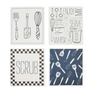 Mud Pie Assorted Bistro Dishcloths