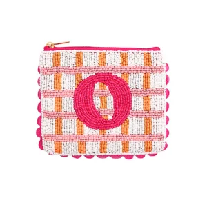 Mud Pie Beaded Initial O Case