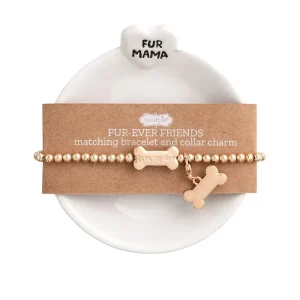 Mud Pie Bone Pet Trinket Dish Set