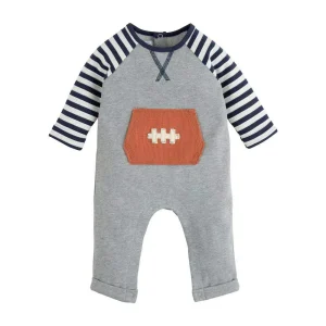Mud Pie Boy's Football Pocket One Piece