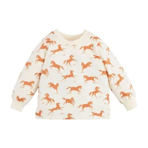 Mud Pie Boys Horse Pullover