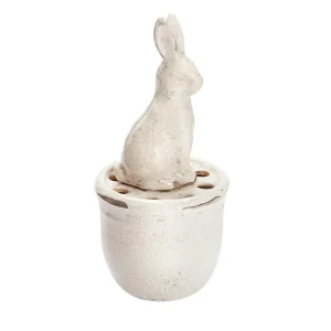 Mud Pie Bunny Pot Vase