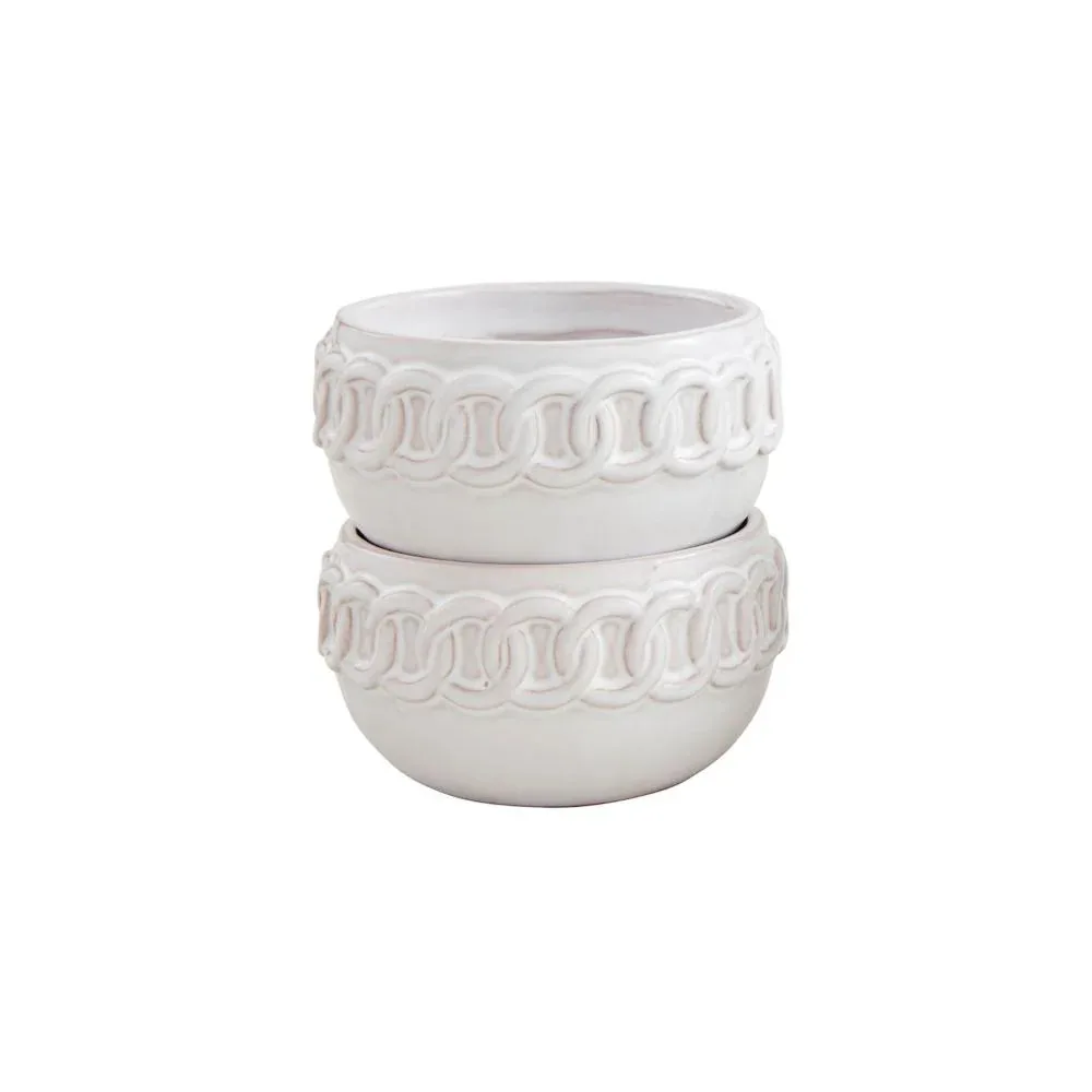 Mud Pie Chain Link Tidbit Set