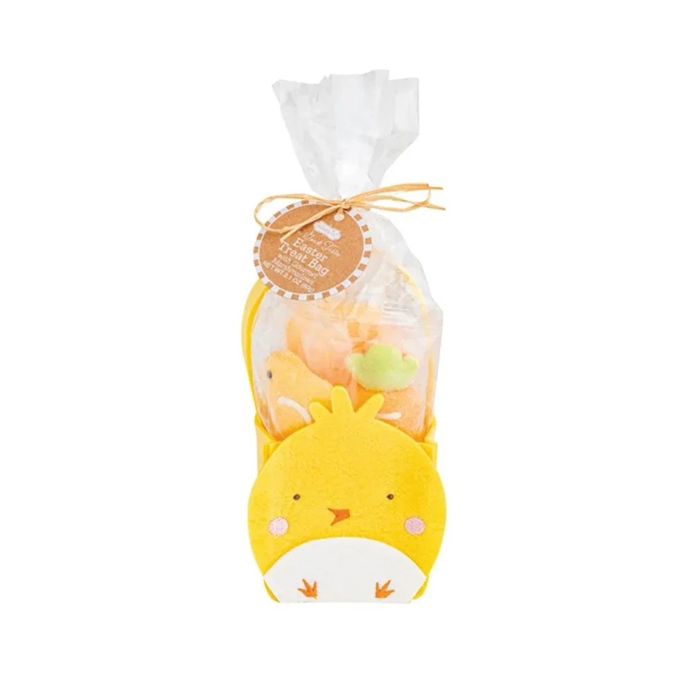 Mud Pie Chick Easter Marshmallow Treat Bag Set