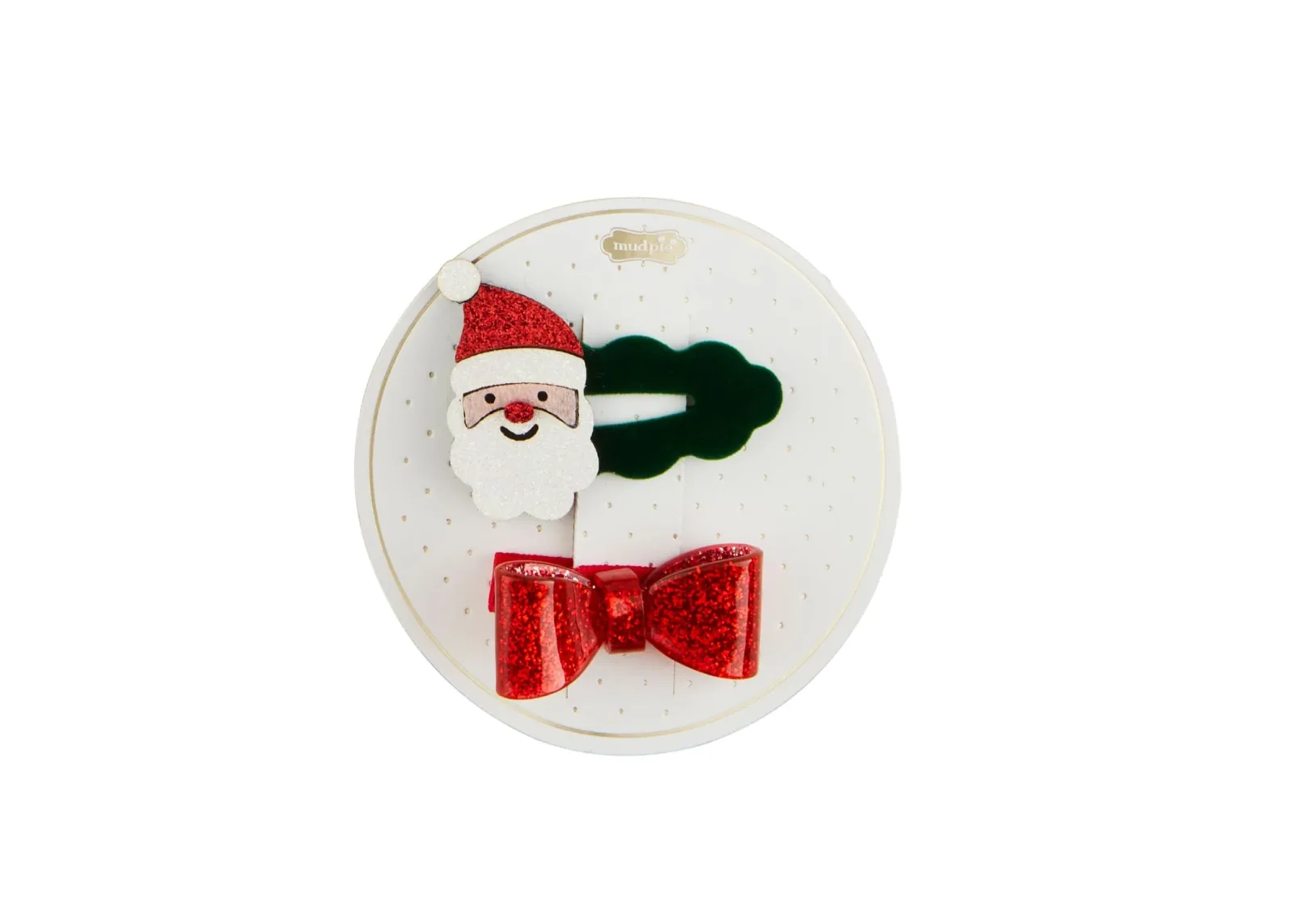 Mud Pie Children`s Holiday Hair Clips