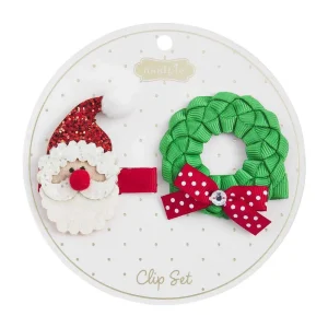 Mud Pie Christmas Hair Clips