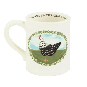 Mud Pie Crazy Coop Farm Mug