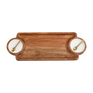 Mud Pie Enamel Dip Board Set