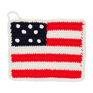 Mud Pie Flag Pot Holder