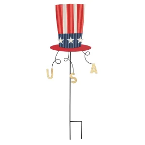 Mud Pie Flags Americana Yard Stakes