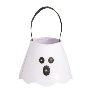Mud Pie Ghost Led Treat Bucket