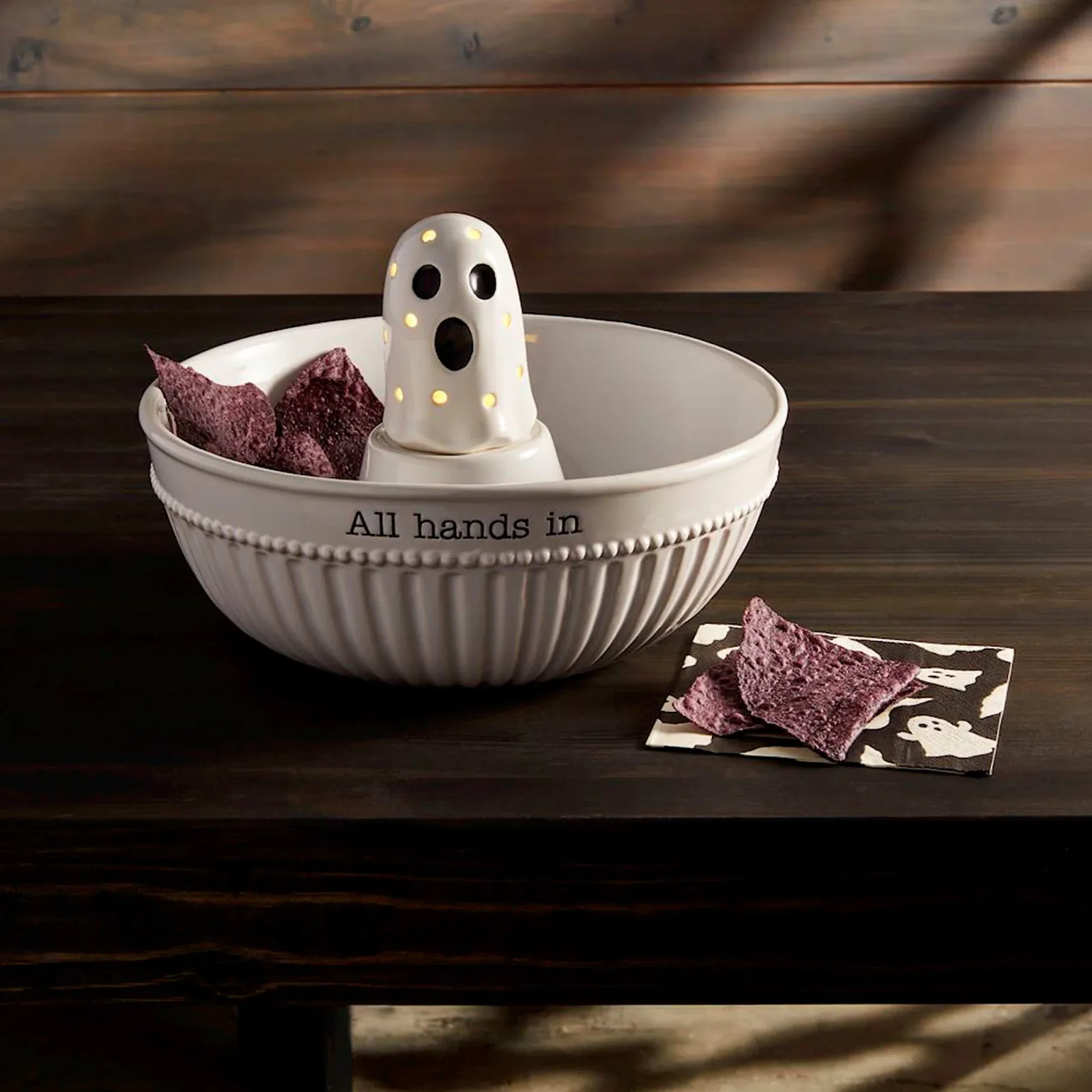 Mud Pie Ghost Light Up Sitter - Image 2