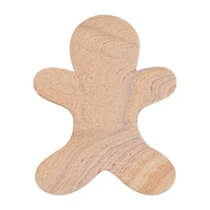 Mud Pie Gingerbread Man Mini Marble Board