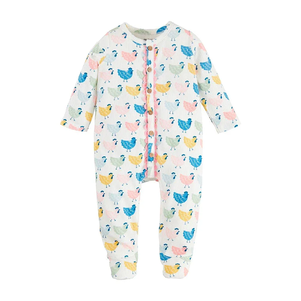 Mud Pie Girls Chicken Sleeper