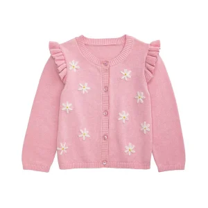 Mud Pie Girl's Daisy Cardigan