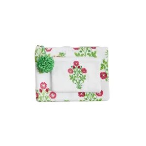 Mud Pie Green Block Print Cast Set