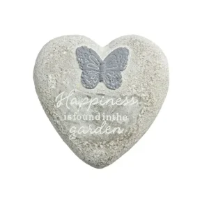 Mud Pie Happiness Small Garden Rock