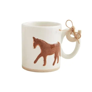 Mud Pie Horse Mug