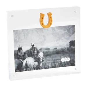 Mud Pie Horseshoe Acrylic