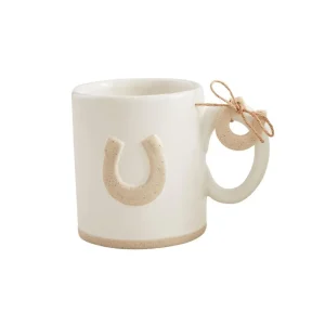 Mud Pie Horseshoe Mug