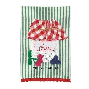 Mud Pie Jam Crochet Towel