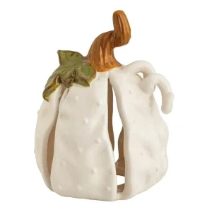 Mud Pie Large Stoneware Pumpkin Sitter