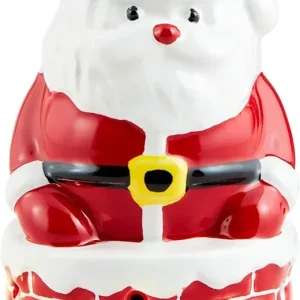 Mud Pie Light Up Santa Chimney