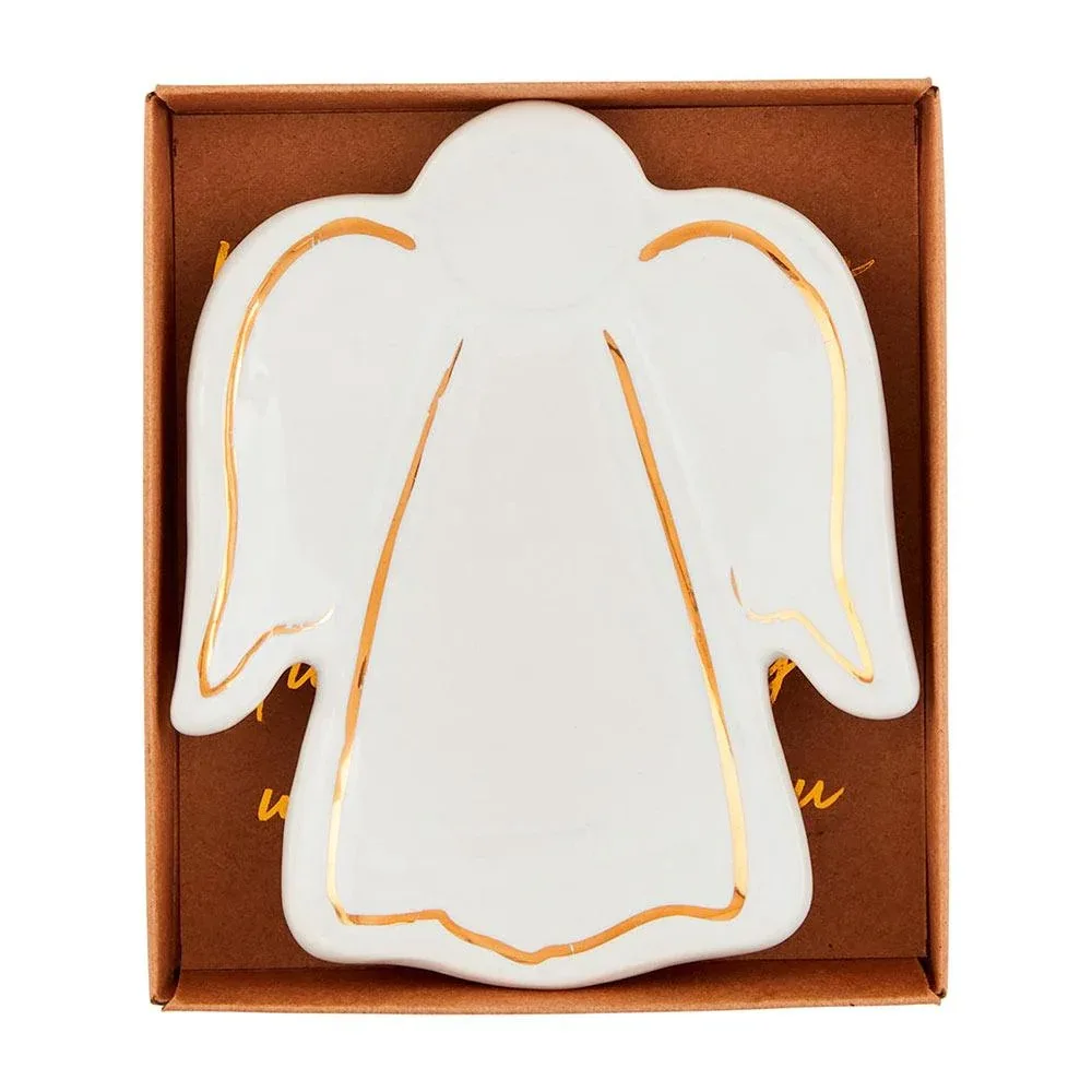 Mud Pie Long Angel Wings Tidbit Dish