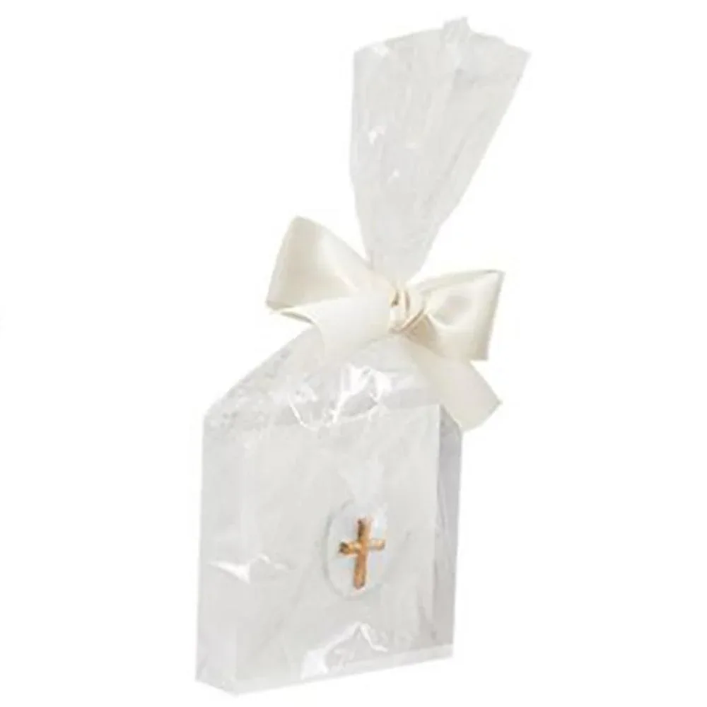 Mud Pie Mini Intag Cross Acrylic Sitter