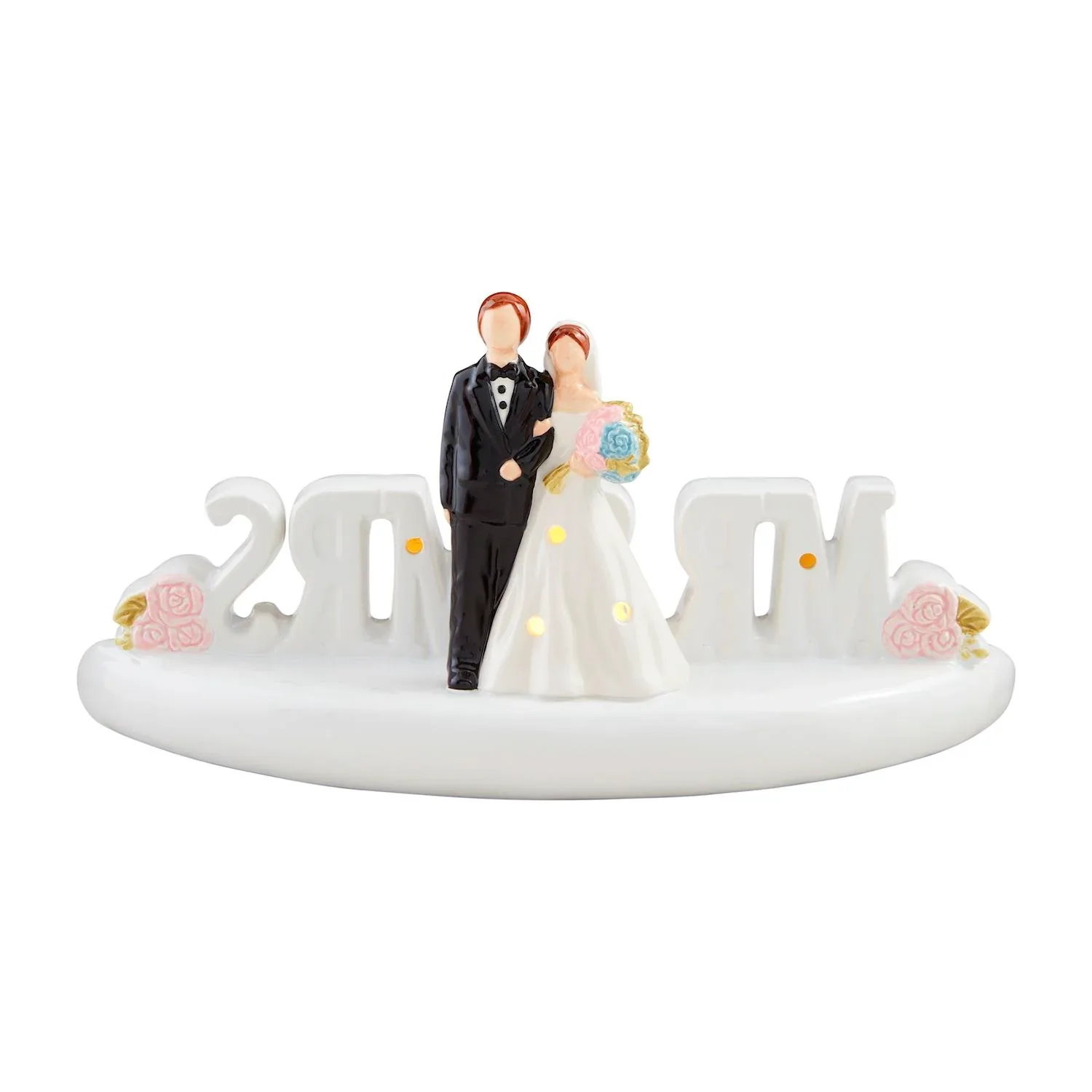 Mud Pie Mr & Mrs Large Scene Sitter - Image 2