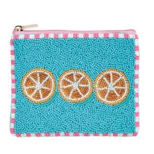 Mud Pie Oranges Beaded Case