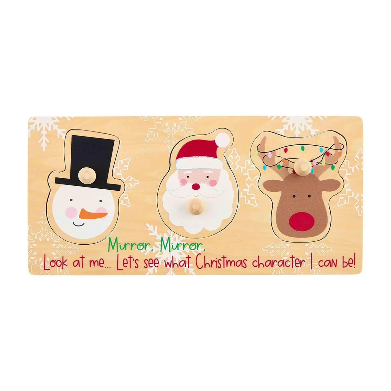 Mud Pie Peek Boo Christmas Puzzle - Image 2