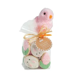 Mud Pie Pink Chick Easter Cookies/Toy Set