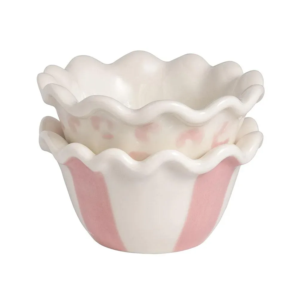 Mud Pie Pink Leopard Ramekins