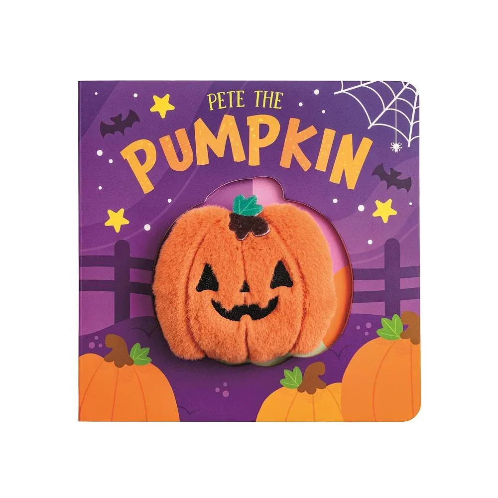 Mud Pie Pumpkin Halloween Plush Book