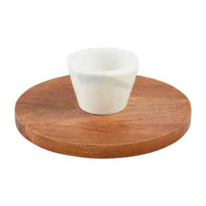 Mud Pie Reversible Chip/Dip Pedestal Server