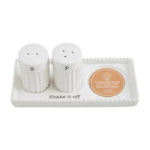 Mud Pie Salt & Pepper Accessory Tray