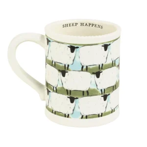 Mud Pie Sheep Happens Farm Mug