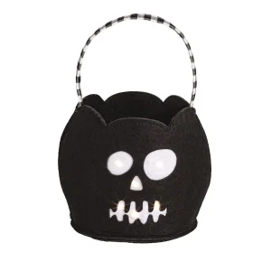 Mud Pie Skeleton Led Treat Bucket